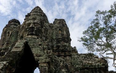 Fototapeta premium South gate of Angkor Thom