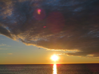 lever de soleil sur gruissan