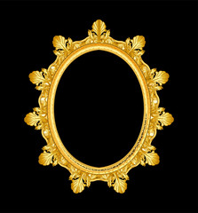 gold vintage picture frame