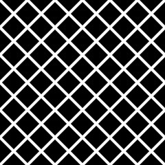Seamless vector geometric pattern black and white. Design for wallpaper, fabric, textile, wrapping. Simple background