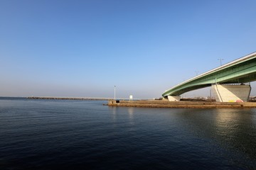 大阪湾に架かる橋