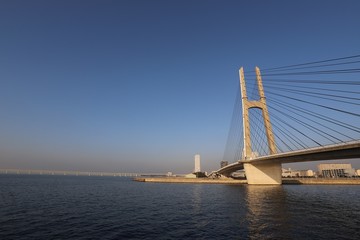 大阪湾に架かる橋