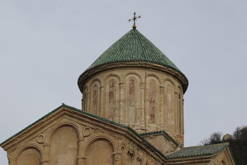 Fototapeta na wymiar Old Gelati monastery in Georgia