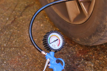 Check the tire pressure