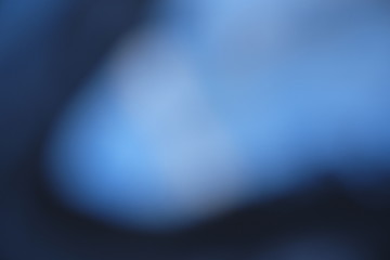Blue abstract cloudy organic soft gradient shape