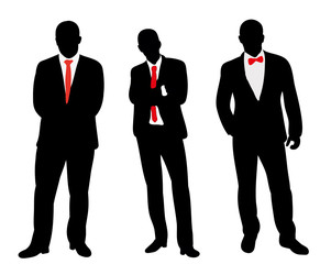  silhouette of group of people, businessman