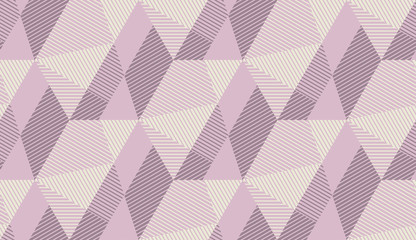seamless pattern in scandinavian dust rosy colors