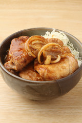生姜焼き丼