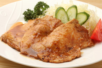 生姜焼き丼