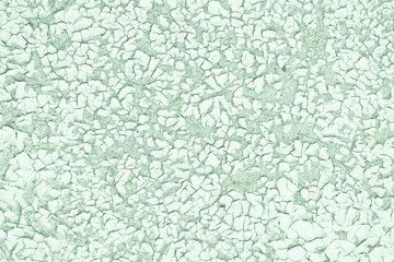 Greenish wood texture with peeling paint. Old chipboard. Abstract background