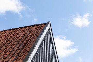 Fototapeta na wymiar roof of a house