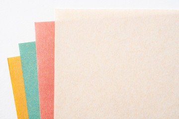 a lot of japanese washi paper for mockup