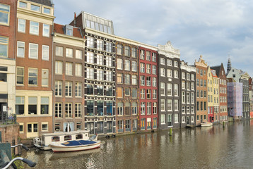 Fototapeta na wymiar Architecture of Amsterdam