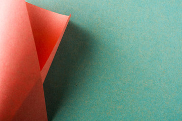 folded japanese washi paper for mockup