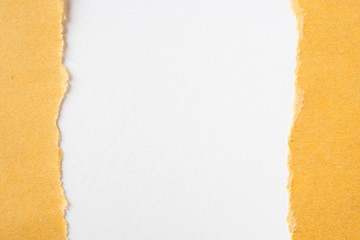 Obraz premium teared japanese washi paper for mockup