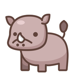Rhino LineColor illustration