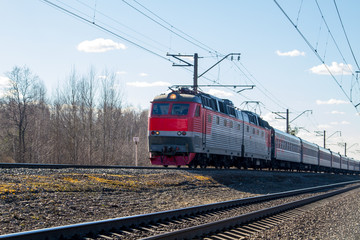 Fototapeta na wymiar Russian railway
