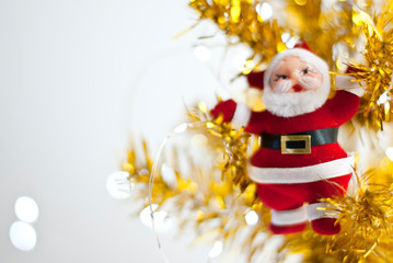 santa claus with gifts