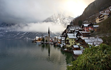Obraz premium Lake Town