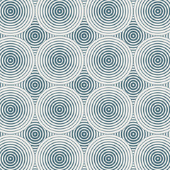 Fototapeta na wymiar geometric vector pattern, repeating linear circles overlap each. Vector clean for design, fabric, wallpaper, background. pattern is on watches panel