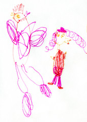 The Child's drawing