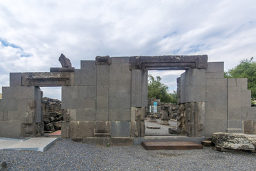 Remains of the Synagogue, in Korazim National Park