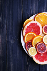 Fresh juicy healthy fruit