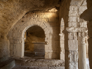  Abbey of St. Peter in Montmajour near Arles, France