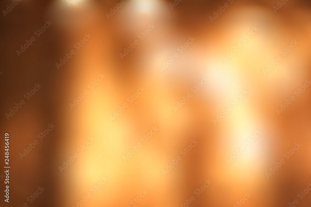 Aufkleber abstract gold blurred background lights ,simple gold background for your graphic design. backdrop