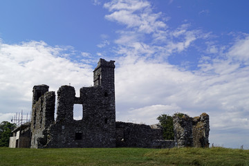 Slane Hill and Abbey  County Meath  Ireland