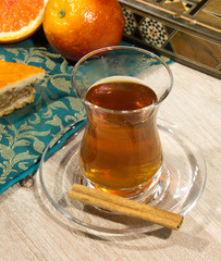 Still life in Oriental style.