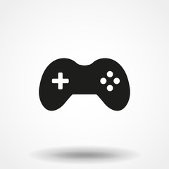 Joystick icon vector, game symbol. Play pictogram, flat vector sign isolated on white background. Simple vector illustration for graphic and web design. © OLGA