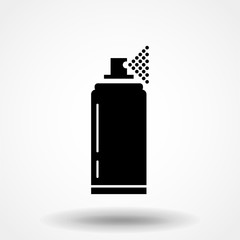 spray icon. Vector concept illustration for design.
