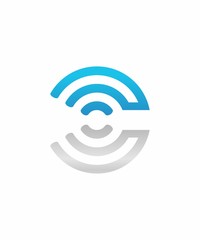 modern wifi logo