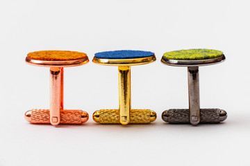 color cufflinks