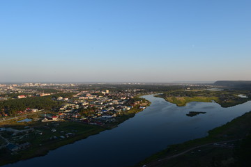 panoramic view of the city