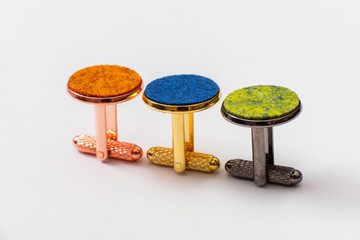 color cufflinks