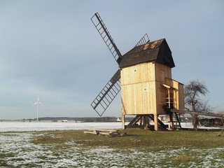 Naklejka premium Windmühle Trebbus