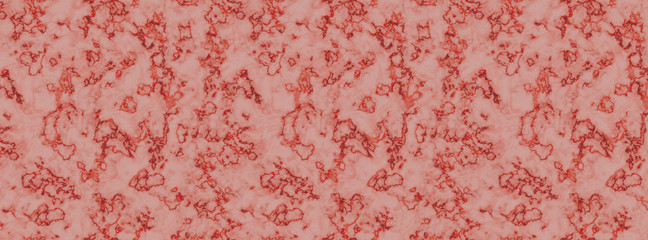 Border marble pattern Living Coral color.