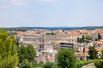 Fototapeta na wymiar View of the city of Croatia