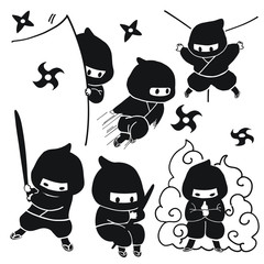 ninja - obrazy, fototapety, plakaty
