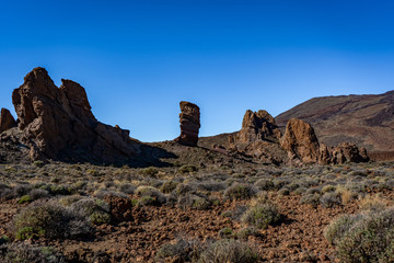 Roques de García rocks on tenerife