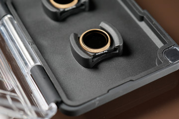 Neutral Density or ND filter with polarizer for the Osmo Pocket gimbal