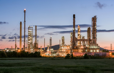 Fototapeta na wymiar Industry Oil refinery