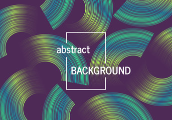 Geometric background with abstract circles shapes