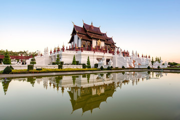 Fototapeta premium Royal park in chiangmai . Thailand