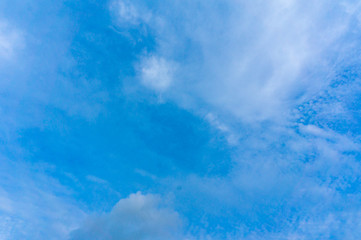 Fototapeta na wymiar clouds and blue sky background