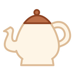 Hot water LineColor illustration