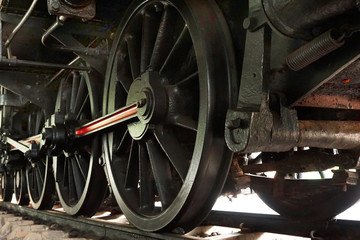  steam locomotive wheels