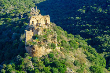 Montfort Castle in the Upper Galilee region